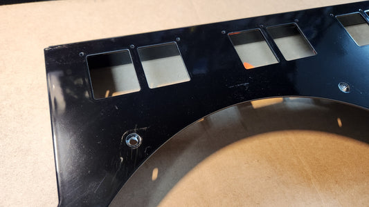 BLEM 1967 to 1969 GM F-Body Shroud for Cold Case CHC11 or CHC547 fits 12 inch fans Powder Coated Black