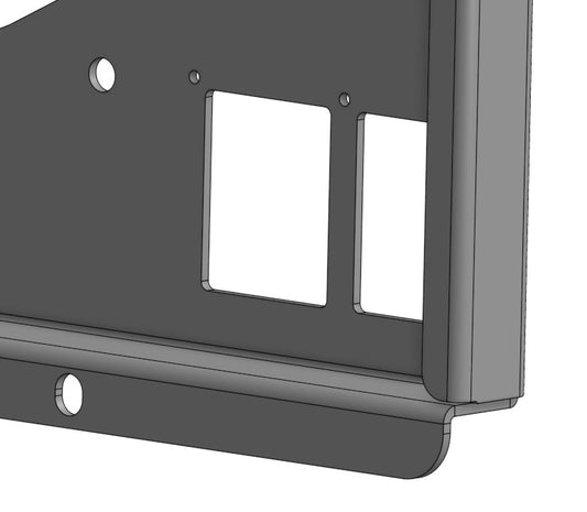 Custom FMG shroud rendering bottom right view