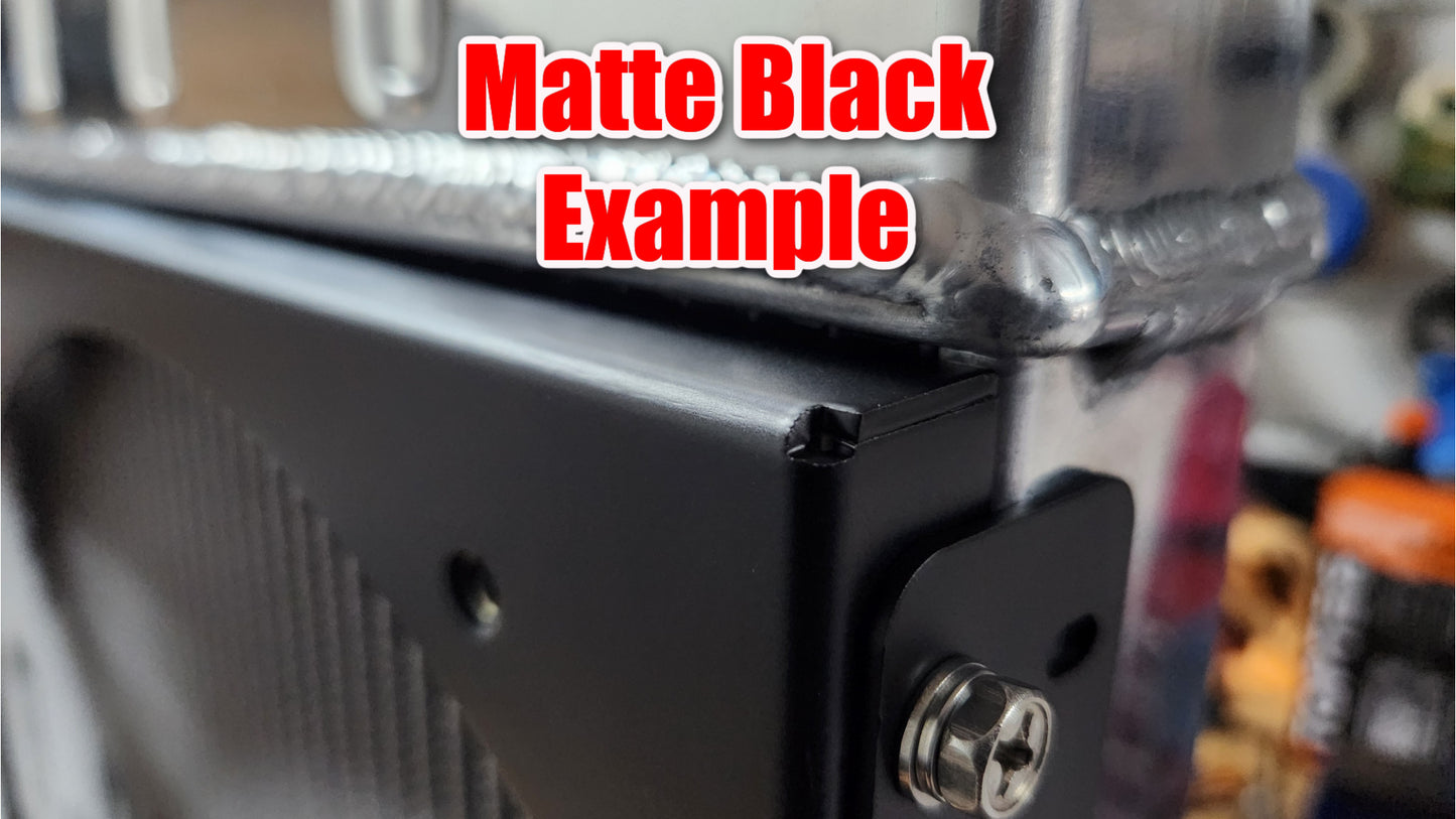 1967 to 1969 GM F-Body Shroud for Cold Case CHC11 or CHC547 fits 12 inch fans Powder Coated or Raw Aluminum