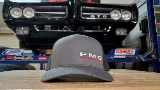 Fast Monty's Garage FMG Logo Hat - Black/Gray