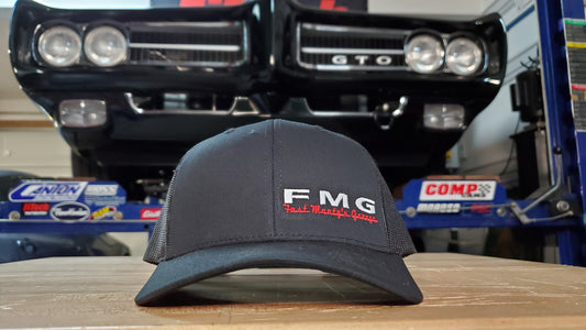 Fast Monty's Garage FMG Logo Hat - Black