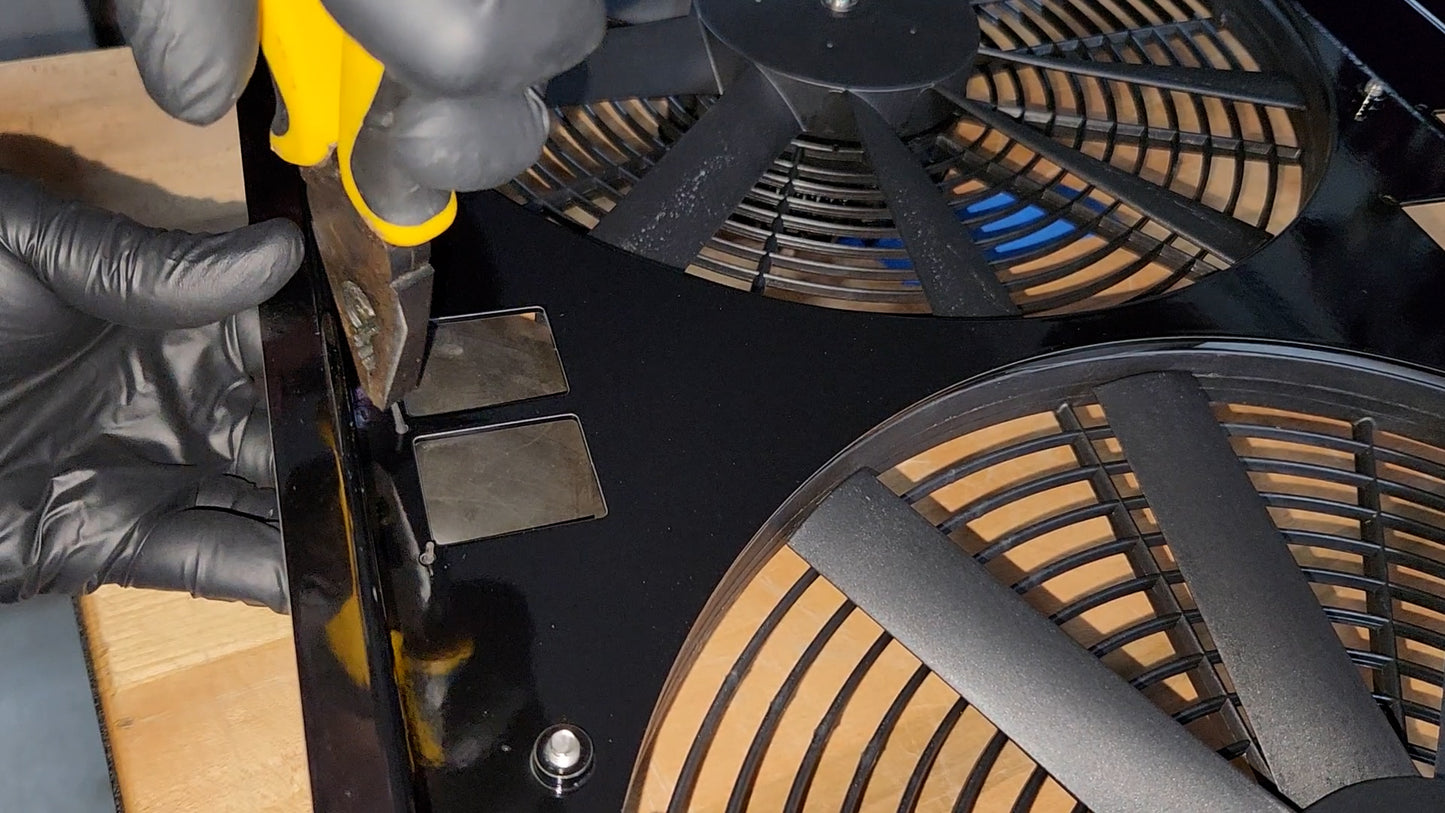 Spal Rubber Flap Door part Number 30130012