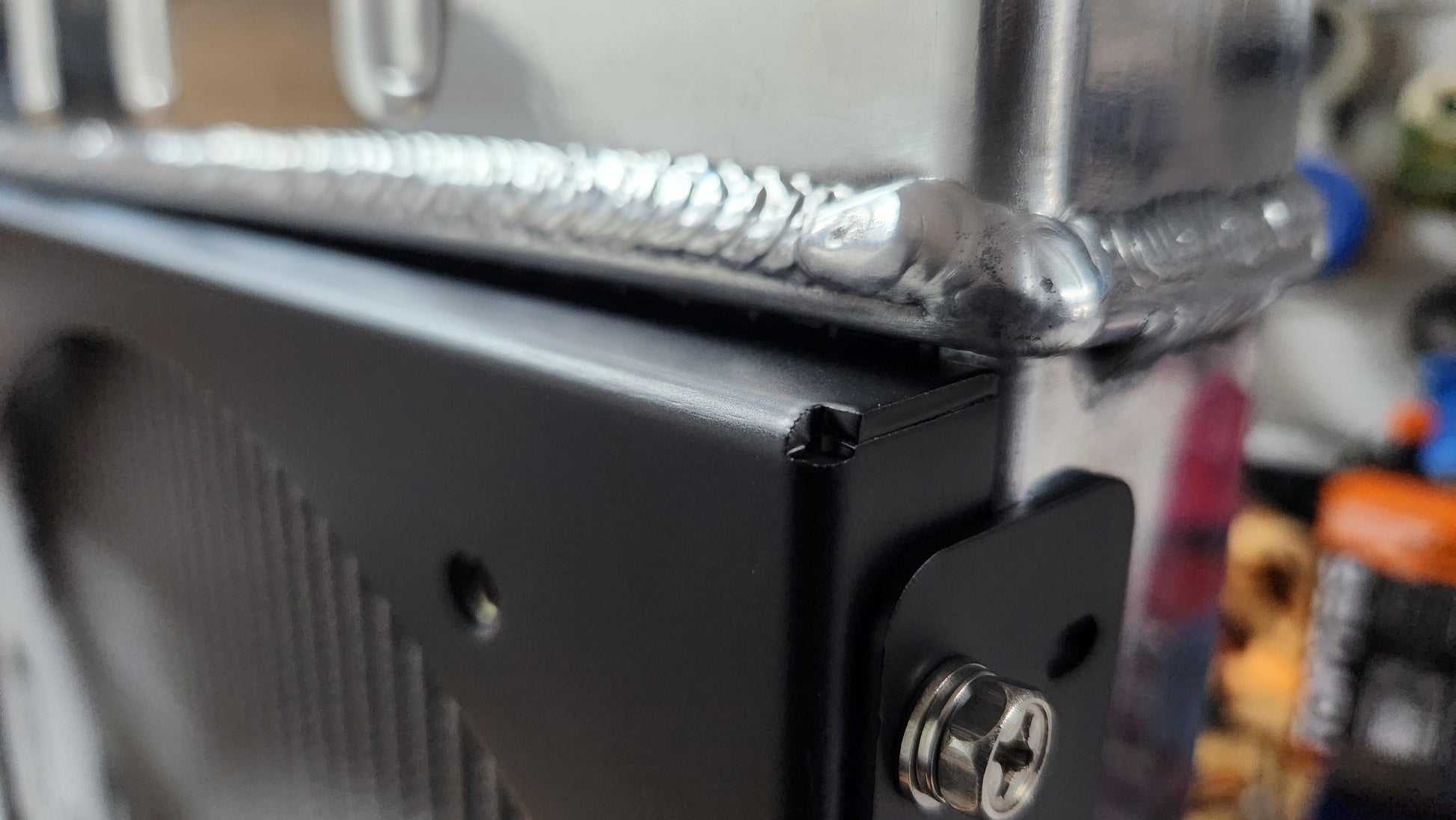 Matte Black Radiator shroud for GPG34 and GPG38 radiators