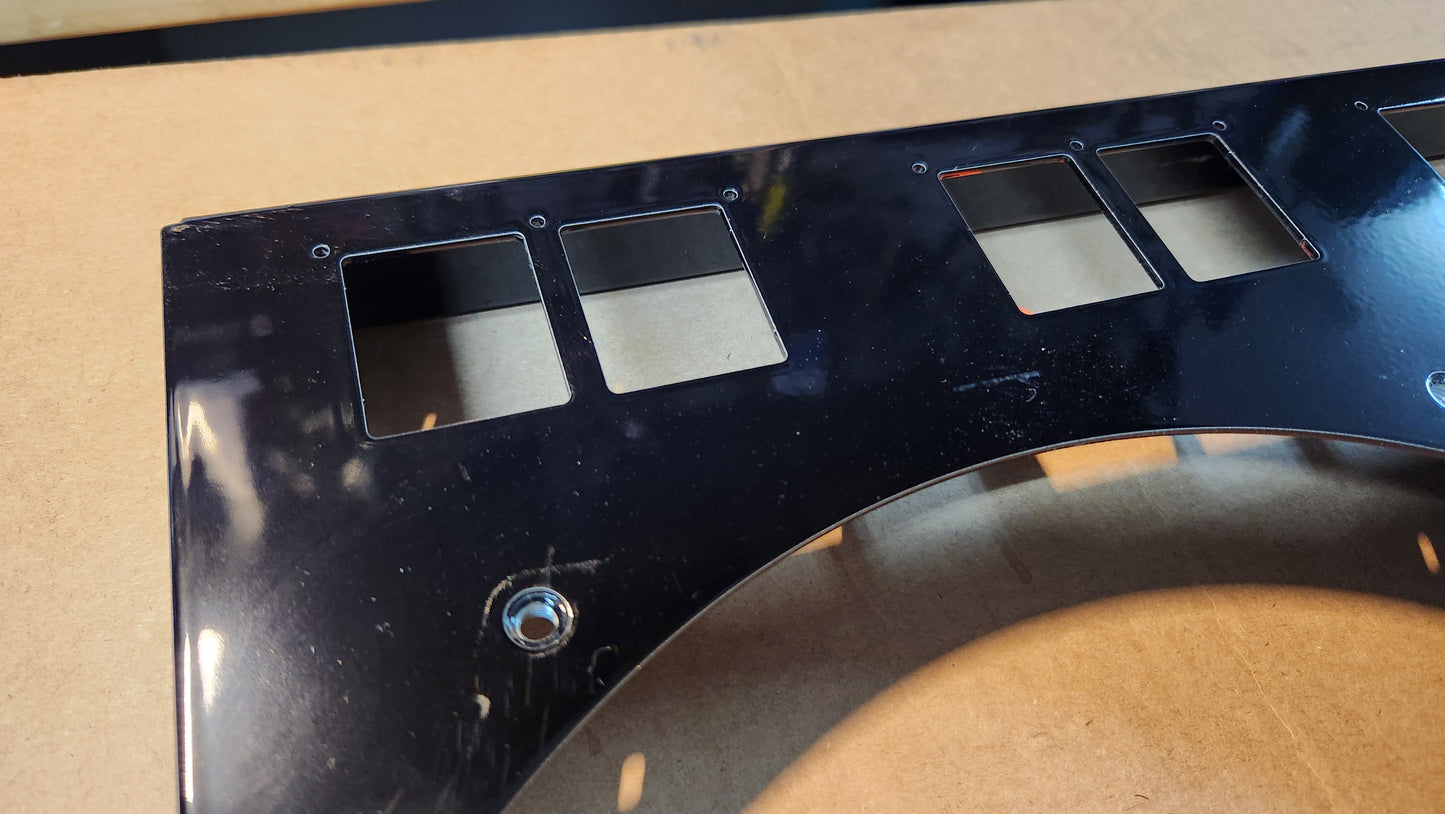 BLEM 1967 to 1969 GM F-Body Shroud for Cold Case CHC11 or CHC547 fits 12 inch fans Powder Coated Black