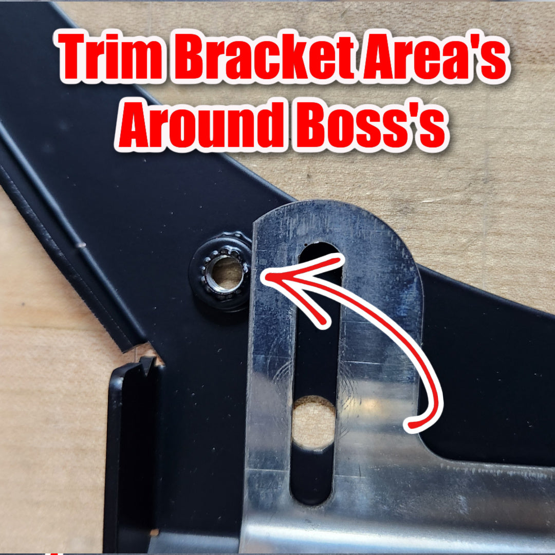 Custom BeCool Fan Shroud Kit WITH Dual 14" Proform Brushless fans replaces fan kit used on 81168