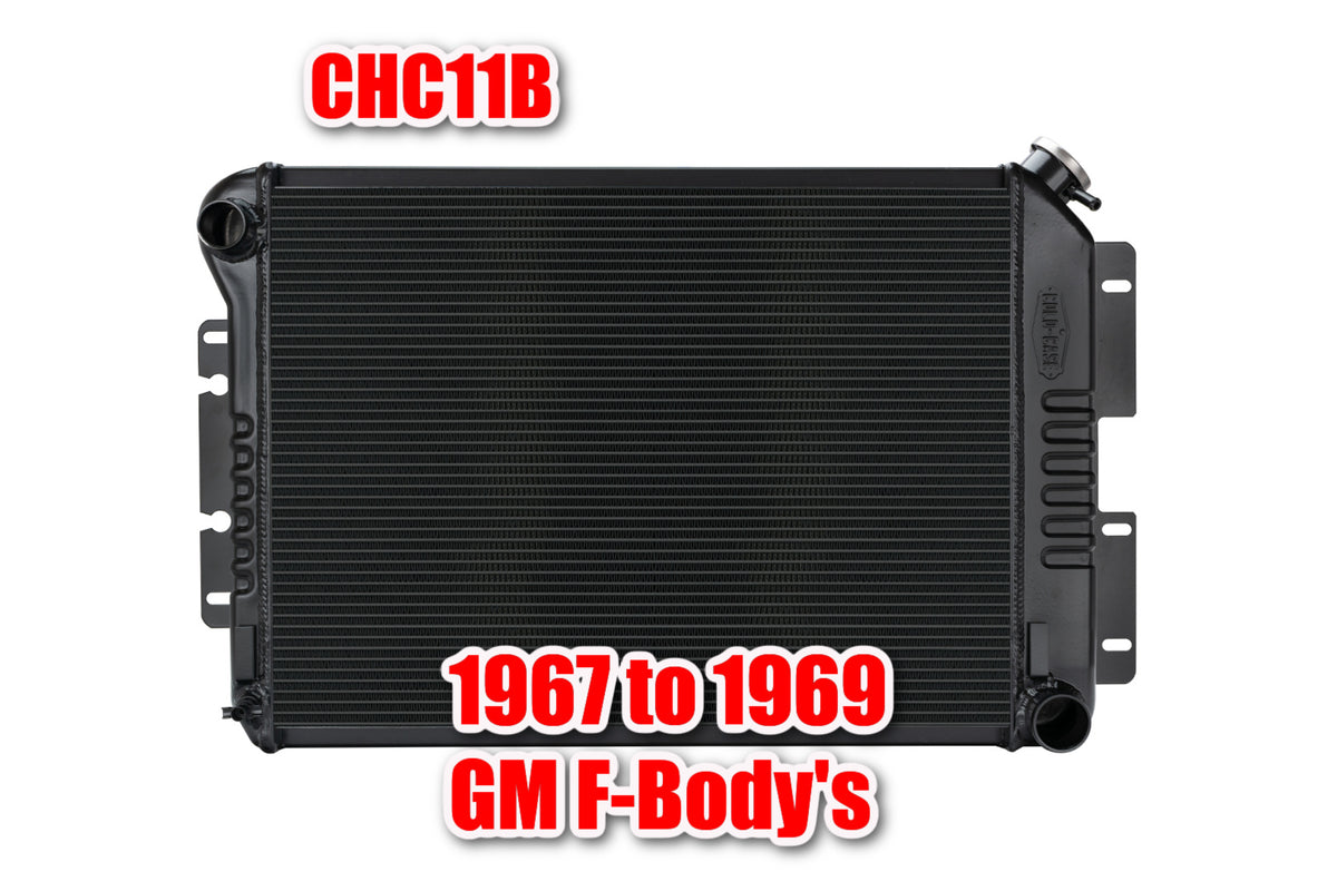 Cold Case CHC11 Radiator for 1967 to 1969 GM F-Body's