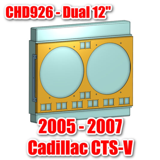 2000 to 2007 Cadillac CTS-V - Dual 12 inch Fan Shroud for ColdCase CHD926