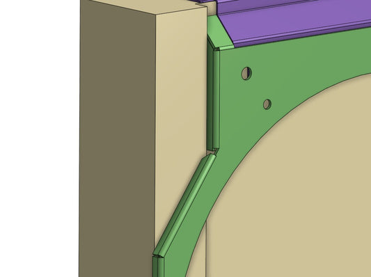 Custom BeCool Fan Shroud Kit WITH Dual 14" Proform Brushless fans replaces fan kit used on 81168