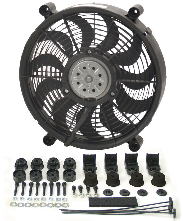 DERALE 14 in High Output RAD Fan DER16214