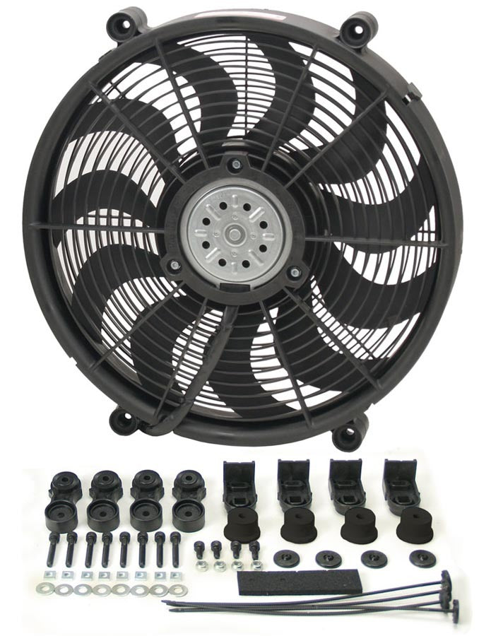 DERALE 17 in High Output RAD Fan DER16217