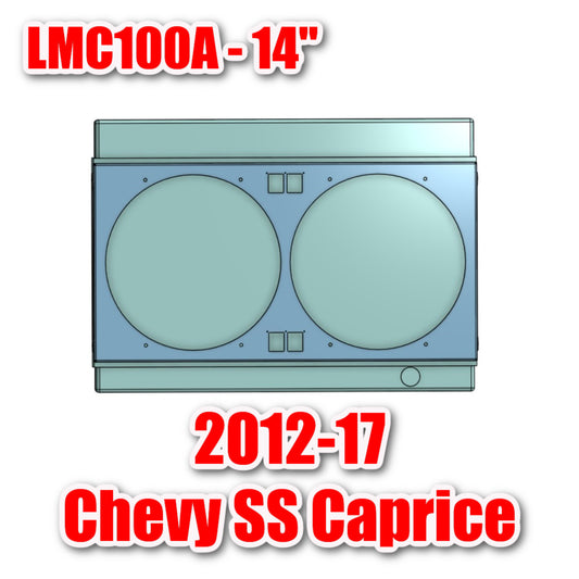 2012 to 2017 Chevy SS Caprice- Dual 14 inch Fan Shroud - For ColdCase LMC100A