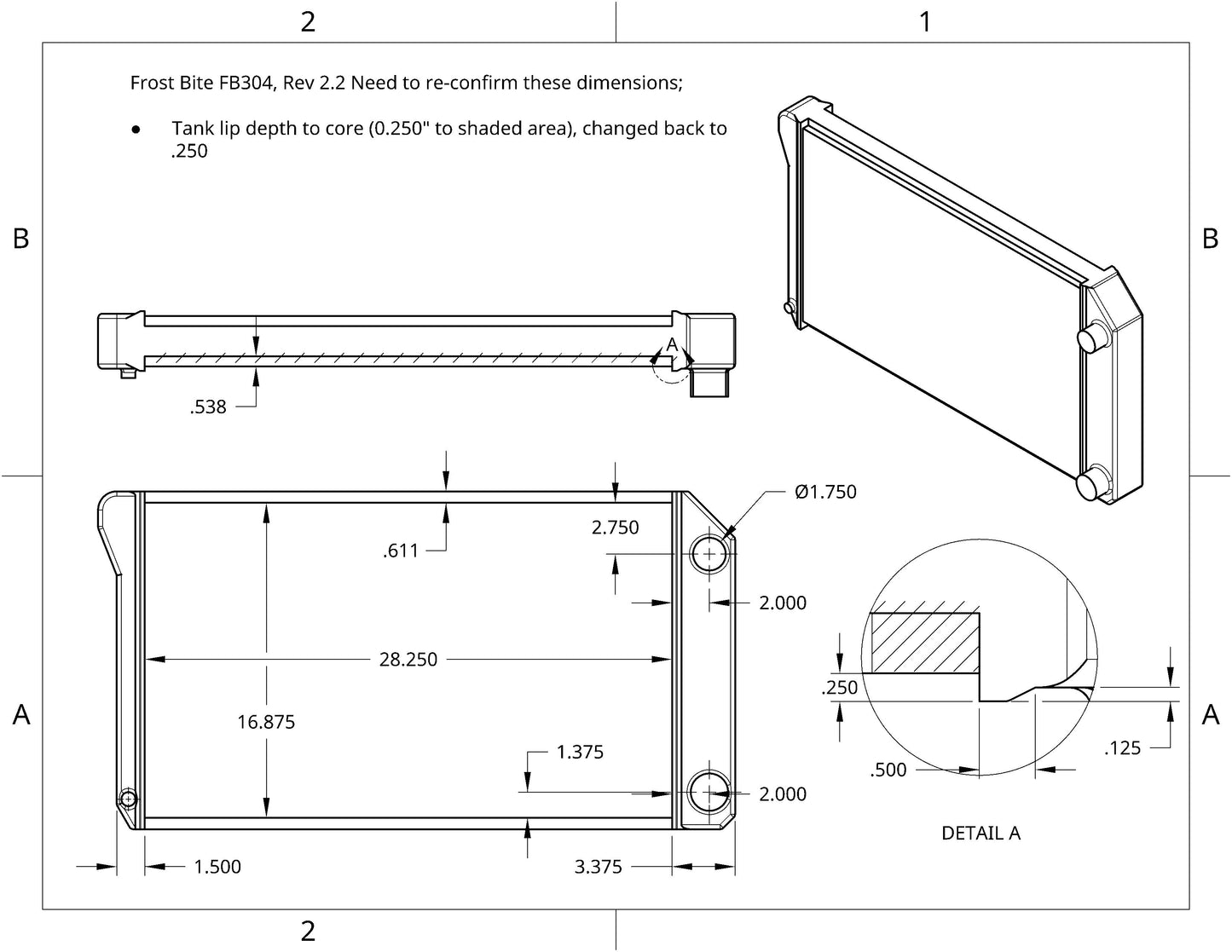 1968 to 1977 GM A-Body Shroud for Frostbite FB304 fits 14 inch Spal Brushless fans Powder Coated or Raw Aluminum