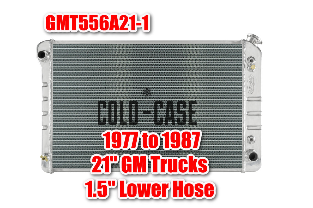 1977–1987 Chevy/GMC Truck Radiator | Cold Case GMT556A21 Options