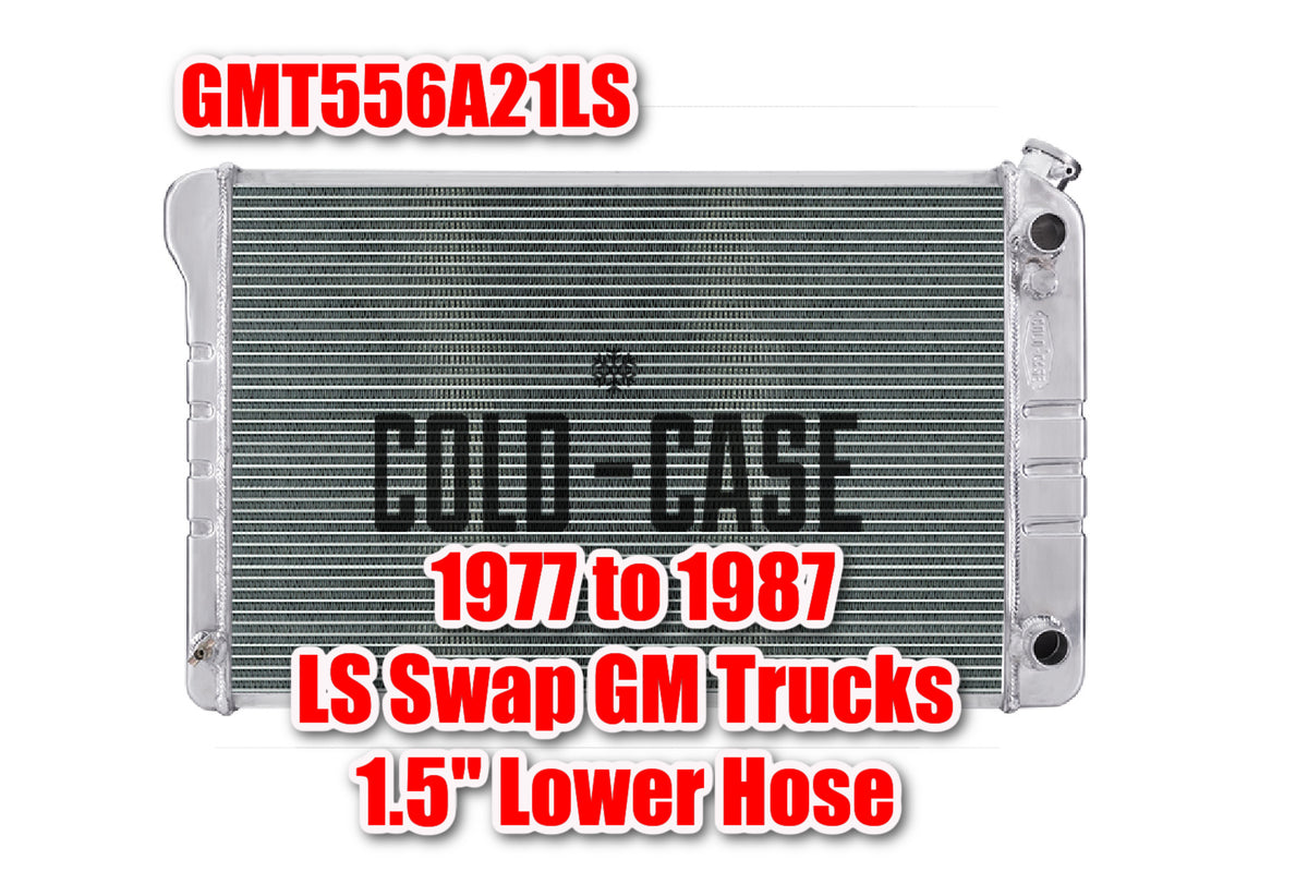 1977–1987 Chevy/GMC Truck Radiator | Cold Case GMT556A21 Options
