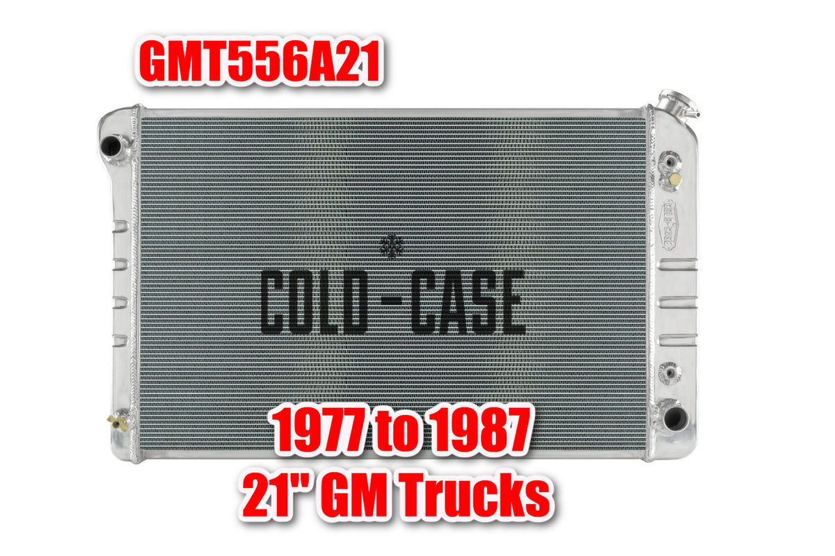 1977–1987 Chevy/GMC Truck Radiator | Cold Case GMT556A21 Options