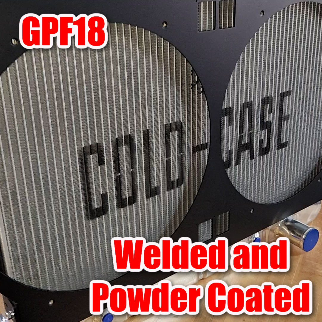 1970 to 81 Pontiac Firebird 14 inch Spal Brushless Shroud for Cold Case GPF18 or CHC557