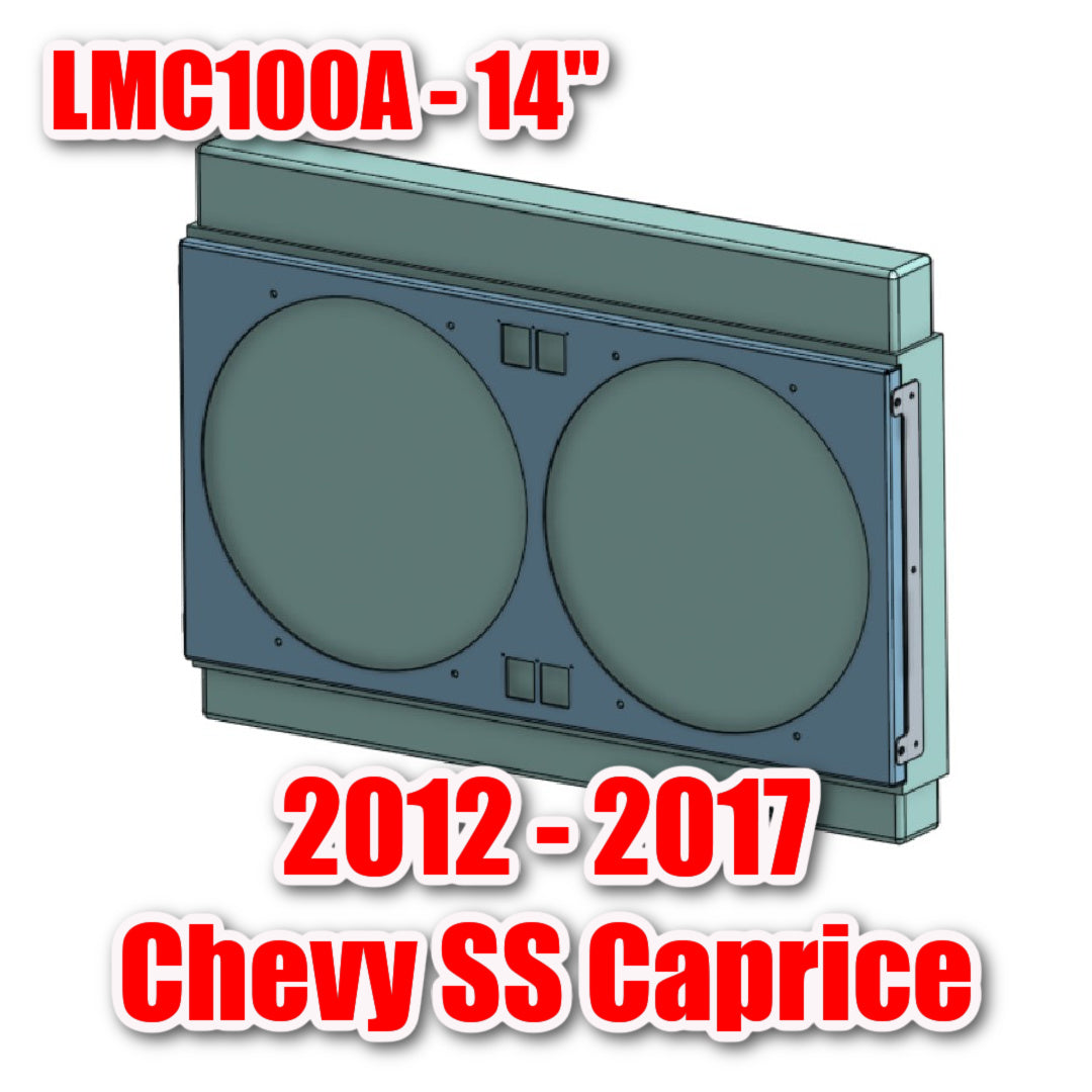 2012 to 2017 Chevy SS Caprice- Dual 14 inch Fan Shroud - For ColdCase LMC100A