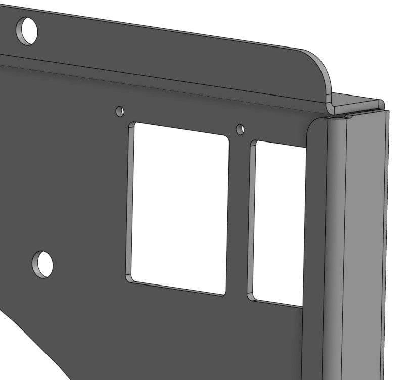 Custom Fan Shroud for a 16.5 by 19 Core radiator fits a single 16 inch Proform Brushless fan