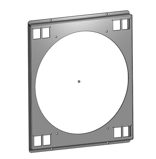 Custom Fan Shroud for a 16.5 by 19 Core radiator fits a single 16 inch Proform Brushless fan
