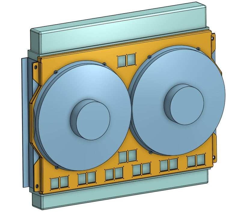 Bill's Custom F100 Shroud for Dual 14inch Universal Fans