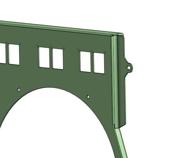 2000 to 2006 Toyota Tundra Dual 14 inch Fan Shroud for Cold Case TUN100A Raw Aluminum or Powder Coated