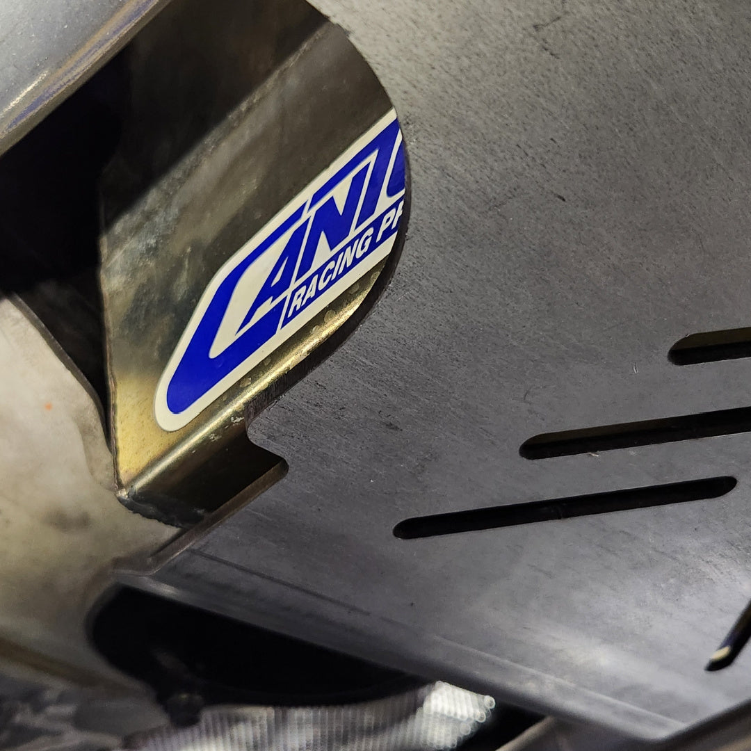 Oil Pan Protection plate for 1964 through 1972 GM A-Body's "FMG Skid Plate" with Replaceable Delrin Pads