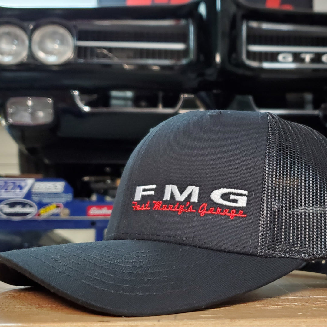 Fast Monty's Garage FMG Logo Hat - Black
