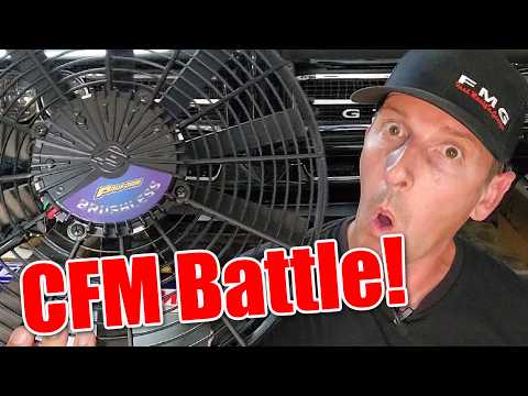 Monty with a 14inch Proform Brushless fan CFM Battle YouTube thumbnail